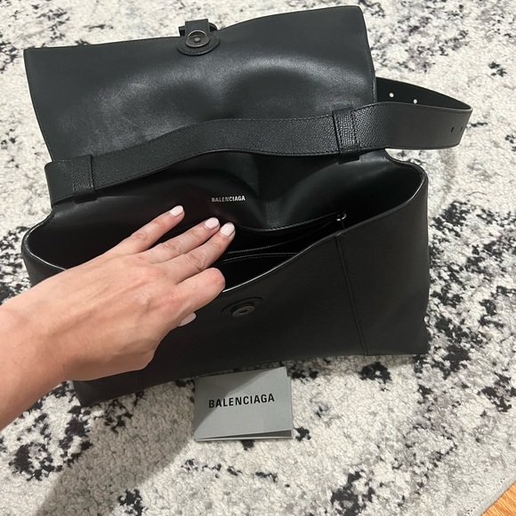 Authentic Balenciaga Hourglass Crossbody Bag - Picture 7 of 11